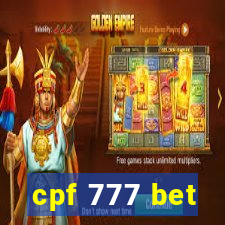 cpf 777 bet